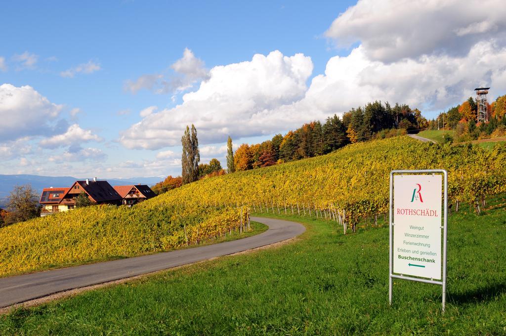 Weingut Winzerzimmer Rothschaedl ليوتسشاخ المظهر الخارجي الصورة